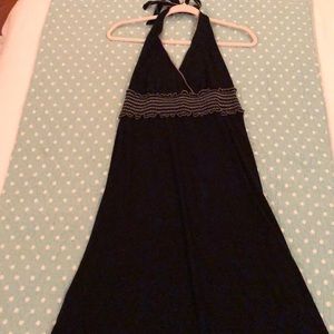 STUDIO M Black Halter Neck dress